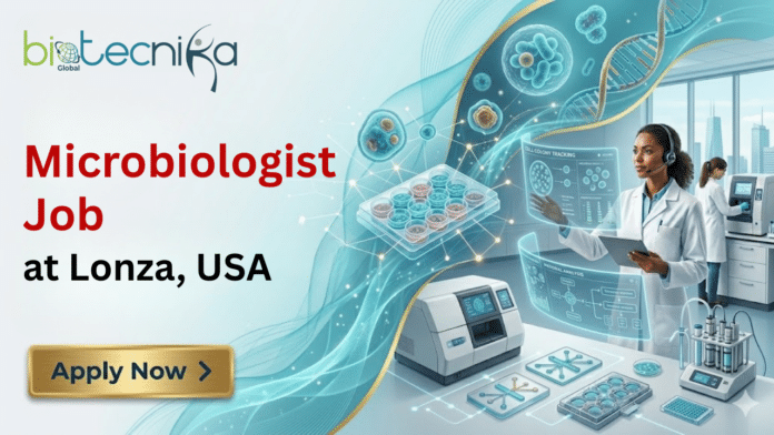 Microbiologist Job at Lonza. Biology & Microbiology Candidates, Apply Now. Job Opportunity in the USA. Start your Lonza career!