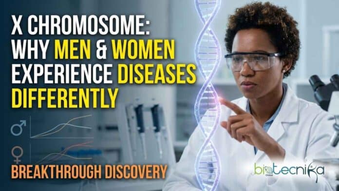 X chromosome research reveals how genes shape disease risk, drug response, and key biological differences between men and women.