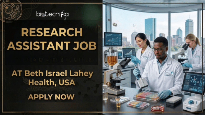 Research Assistant Job at Beth Israel Lahey Health. Freshers Life Sciences Candidates, Apply Now. Research Opportunity in USA.
