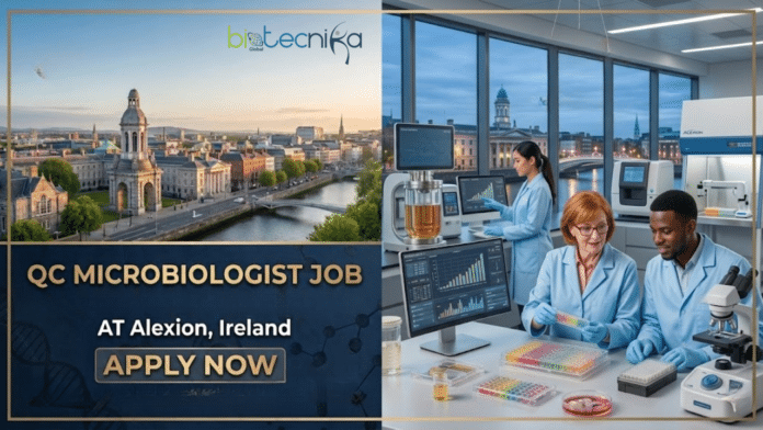 QC Microbiologist Job at Alexion, Ireland. Microbiology Candidates, Apply Now. Lead Sterility Assurance and cGMP Testing.