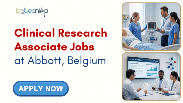Clinical Research Associate Jobs at Abbott, Belgium. Bioengineering Candidates, Apply Now For CRA Jobs in Belgium.Clinical Research Associate Jobs at Abbott, Belgium. Bioengineering Candidates, Apply Now For CRA Jobs in Belgium.