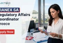 Regulatory Affairs Job at Vianex SA | Build Your Pharma Career in Greece Explore a regulatory affairs job at VIANEX SA in Greece. Learn about responsibilities, qualifications, and career growth in this life science job.