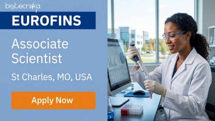 Scientist job at Eurofins Scientific for Associate Scientist I in the USA. Apply now with a bachelor’s in biology and explore top Eurofins careers.
