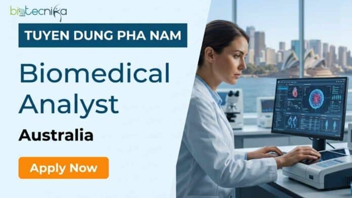 Life sciences job opening for a Biomedical Analyst in Australia. Apply for this remote job and start your analyst job career in healthcare and research.