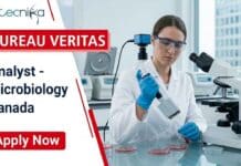 Microbiology Job in Canada | Join Bureau Veritas as Analyst in Mississauga, Canada Microbiology job at Bureau Veritas Canada for Analyst – Microbiology in Mississauga, Ontario. Apply for this exciting analyst job in laboratory services today.