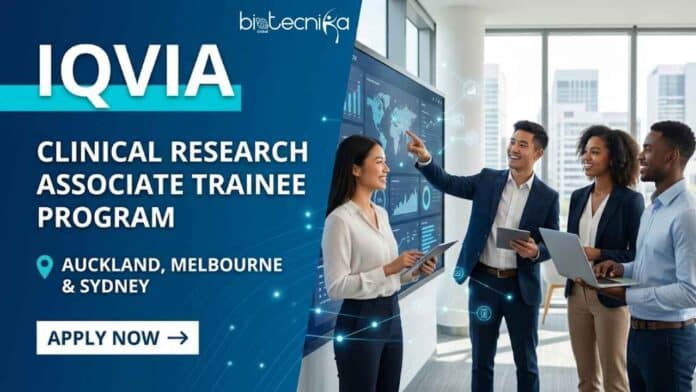 Apply for CRA trainee jobs at IQVIA in Sydney, Melbourne, and Auckland. Join a leading clinical research training program and grow your career in life sciences jobs.