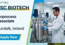 Life Sciences Job: Apply for a Bioprocess Associate Opportunity at PSC Biotech, Ireland Explore this life sciences job at PSC Biotech in Ireland for the role of Bioprocess Associate. Learn about responsibilities, qualifications, and career opportunities.