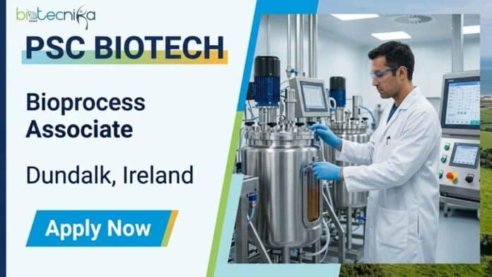 Explore this life sciences job at PSC Biotech in Ireland for the role of Bioprocess Associate. Learn about responsibilities, qualifications, and career opportunities.