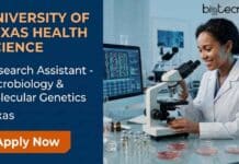 Research Assistant Job at UTHealth Houston | Join a Leading Research Team in Texas Research assistant job at UTHealth Houston for a Research Assistant in Microbiology & Molecular Genetics. Explore jobs in Texas for life sciences professionals.