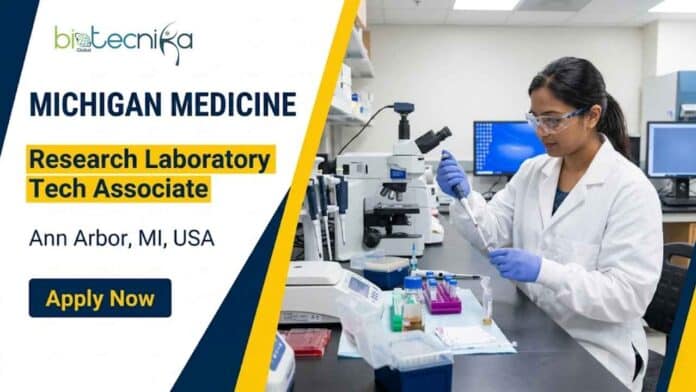 Apply for a research lab associate job at Michigan Medicine in Ann Arbor, MI. Explore this molecular biology job with microbiome research experience and excellent benefits.