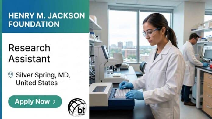 Research assistant job at HJF in Silver Spring, MD for immunology research. Apply for this HJF career opportunity in the US today.