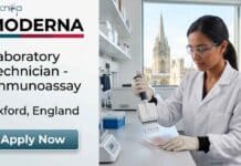 Lab Technician Job at Moderna in England | Apply for a Clinical Biomarker Laboratory Opportunity Apply for a Lab Technician Job at Moderna in Oxford, England. Explore Moderna careers, biotechnology jobs, job responsibilities, qualifications, and application details.
