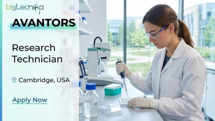 Research technician job at Avantor Cambridge for Early-Stage Formulation Science. Apply now for this life sciences job in Cambridge with Avantor careers.