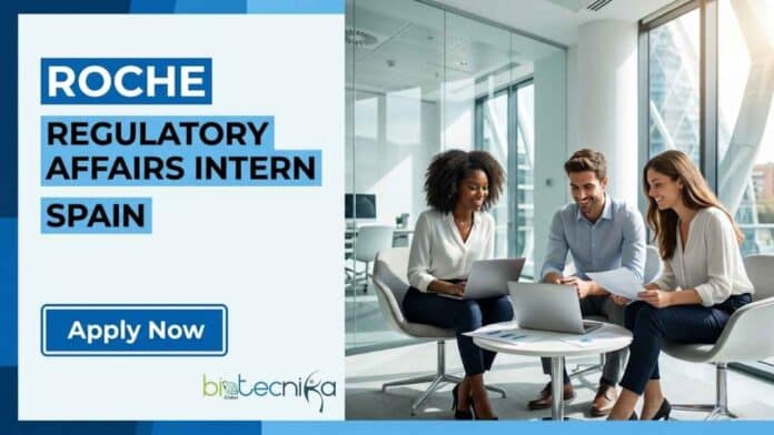 Apply for the Regulatory Affairs Intern role at Roche in Spain. Explore Roche careers, internships in Spain, AI-powered healthcare projects, qualifications, responsibilities, and application details.