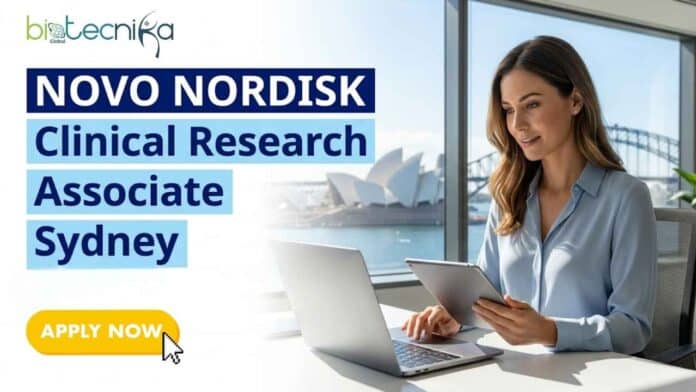 Apply for the CRA job at Novo Nordisk in Sydney, Australia. Explore Novo Nordisk careers, clinical research associate roles, life sciences jobs Sydney, qualifications, responsibilities, and application details.