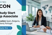 Life Sciences Job Opportunity at ICON | Apply for a Study Start Up Associate Role in Spain, Bulgaria, Poland & Portugal Explore this life sciences job at ICON careers for the role of Study Start Up Associate II in Spain, Bulgaria, Poland, and Portugal. Apply for this exciting associate job today.