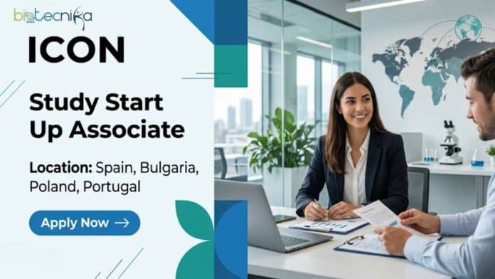Explore this life sciences job at ICON careers for the role of Study Start Up Associate II in Spain, Bulgaria, Poland, and Portugal. Apply for this exciting associate job today.