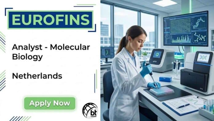 Apply for an Analyst Job at Eurofins Netherlands for the Molecular Biology Analyst role in Leiden. Explore Eurofins careers, molecular biology jobs, and biotech jobs in Netherlands.