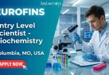 Scientist Job Alert | Apply for an Entry Level Biochemistry Opportunity at Eurofins USA Scientist job opening at Eurofins Scientific for an Entry Level Scientist – Biochemistry in Columbia, MO, USA. Apply now for biochemistry jobs in US.