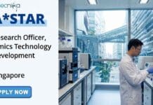Research Officer Job at A*STAR | Apply for Omics Technology Development Careers in Singapore Research officer job at A*STAR Singapore for candidates with molecular biology, genetics, and biochemistry backgrounds. Apply for omics technology development careers.
