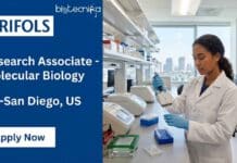 Freshers Research Associate Job at Grifols | Apply for a Molecular Biology Role for Freshers in USA Research associate job at Grifols Diagnostic Solutions Inc for freshers in USA. Apply for Molecular Biology Research Associate I role in San Diego.