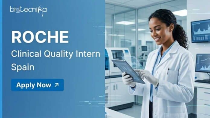 Apply for the Clinical Intern role at Roche Spain. Explore biotechnology job opportunities, Roche careers, clinical quality internships, eligibility, responsibilities, and qualifications.