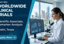 Scientific Associate Job at Worldwide Clinical Trials | Apply for a Freshers Opportunity in Texas Scientific associate job at Worldwide Clinical Trials in Austin, Texas for freshers with biology or biochemistry backgrounds. Explore WCT careers and jobs in Texas.