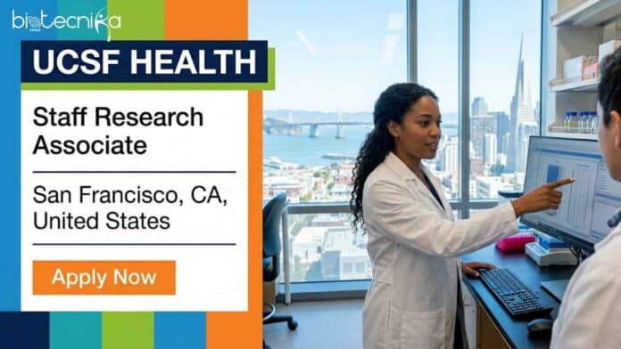 Research associate job at UCSF Health in San Francisco for candidates with molecular biology and biomedical research experience. Explore UCSF careers and jobs in US.