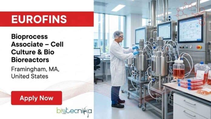 Biochemistry job opening at Eurofins PSS Insourcing Solutions for a Bioprocess Associate in Framingham, MA. Explore eurofins careers and biology jobs in the US.