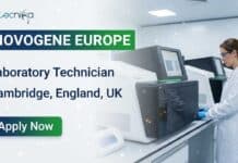 Lab Technician Job at Novogene Europe | Apply for an Exciting Biotechnology Career in Cambridge Apply for a lab technician job at Novogene Europe in Cambridge, UK. Explore Novogene careers, biotechnology jobs in UK, laboratory responsibilities, qualifications, and career opportunities.