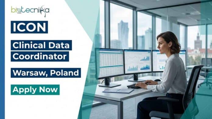 CDC job opportunity at ICON Poland for Clinical Data Coordinator roles in Warsaw. Explore ICON careers, life sciences jobs, responsibilities, qualifications, and application details.