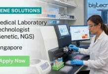 Medical Lab Tech Job at Gene Solutions, Singapore | NGS & Genetic Testing Career Opportunity Introduction Paragraph Medical lab tech job at Gene Solutions Singapore for professionals with NGS and molecular biology experience. Apply for this biotechnology and genetic testing role today.