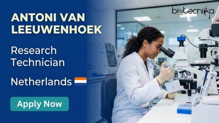 Apply for a Research Technician job at the Netherlands Cancer Institute in the Netherlands. Explore this exciting life sciences job in immune biology and proteomics research.