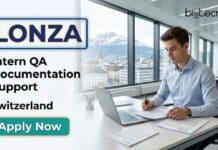 QA Intern Opportunities at Lonza in Switzerland | Start Your Life Sciences Career Today! QA intern opportunity at Lonza in Switzerland. Explore Lonza careers, life sciences jobs, QA documentation support roles, qualifications, responsibilities, and application details.