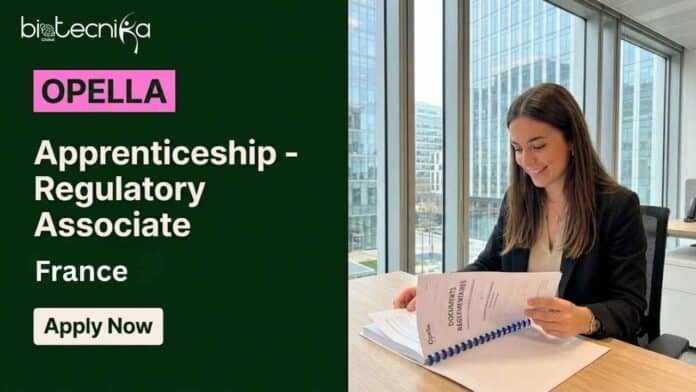 Regulatory associate job at Opella France for Pharmacy, Chemistry, and Biology graduates. Apply for this apprenticeship opportunity in regulatory affairs in Neuilly-sur-Seine.