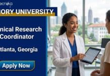 CRC Job at Emory University | Apply for a Clinical Research Coordinator Role in Atlanta CRC job at Emory University in Atlanta, GA for Clinical Research Coordinator I. Explore Emory University careers and jobs in Atlanta in clinical research.