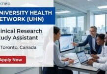 Clinical Research Job at University Health Network in Canada | Apply for Study Assistant Role Today! Clinical research job at UHN Canada for a Clinical Research Study Assistant in Toronto. Apply for this biology job in Canada with UHN careers today.