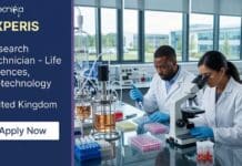 Research Technician Job at Experis, UK | Apply for a Biotechnology Career Opportunity in England Looking for a research technician job in biotechnology? Experis is hiring a Research Technician in Stevenage, England for a 12-month contract in life sciences and analytical method development.