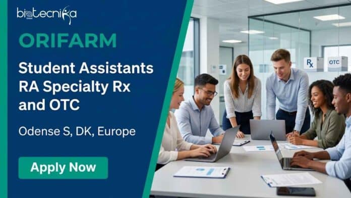 Regulatory affairs intern opportunity at Orifarm Denmark for Student Assistants in Regulatory Affairs. Explore this life sciences job and apply for Orifarm jobs in Europe.