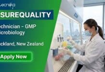 Microbiology Job in New Zealand | Join AsureQuality as a GMP Microbiology Technician Microbiology job opportunity at AsureQuality in Auckland, New Zealand. Apply for the Technician – GMP Microbiology role for graduates in food science or microbiology.