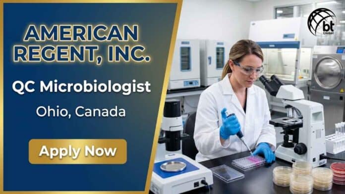 Microbiologist job opening at American Regent in Columbus, Ohio. Apply for the QC Microbiologist I role in pharmaceutical microbiology and quality control.