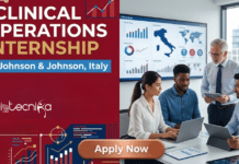 Clinical Internship at Johnson & Johnson, Italy | Apply Now For Clinical Operations Internship & Earn 950 EUR /Month Clinical Internship at Johnson & Johnson, Italy. Apply Now For Clinical Operations Internship & Earn 950 EUR Per Month.