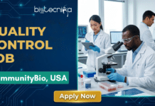 Quality Control Job at ImmunityBio, USA | Life Sciences Candidates, Apply Now For QC Associate Role & Earn $35.00 /hour Quality Control Job at ImmunityBio. Life Sciences Candidates, Apply Now For QC Associate Role. Job Opportunity in the USA.