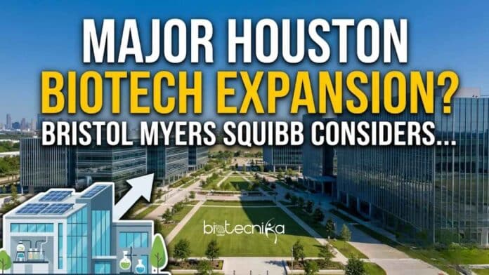 Bristol Myers Squibb plans a $1B Houston biotech facility that could create 500 jobs and strengthen Texas as a pharma hub.