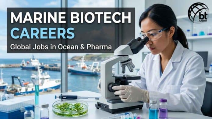 Explore marine biotechnology careers in ocean research, pharma, aquaculture, and global biotech industries with top jobs and skills.