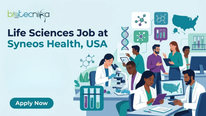 Life Sciences Job at Syneos Health. Apply Now For Project Manager Role. Job Opportunity in the United States of America.