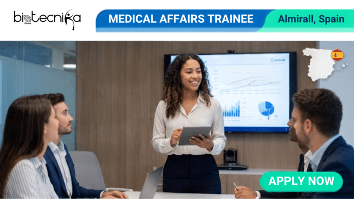 Medical Affairs jobs at Almirall, Spain. Life Sciences Candidates, Apply Now For Global Medical Affairs Trainee Role.
