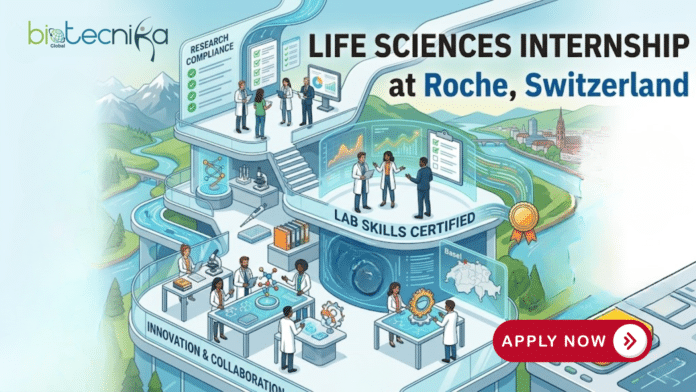 Life Sciences Internship at Roche. Internship Opportunity in Switzerland. Apply Now & Accelerate your Career.