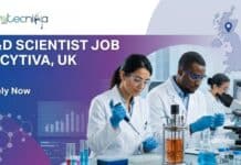 R&D Job at Cytiva, UK | Biochemistry Candidates, Apply Now For Undergraduate R&D Scientist Role R&D Job at Cytiva. Biochemistry Candidates, Apply Now for Undergraduate R&D Scientist Role. Research Opportunity in the United Kingdom.