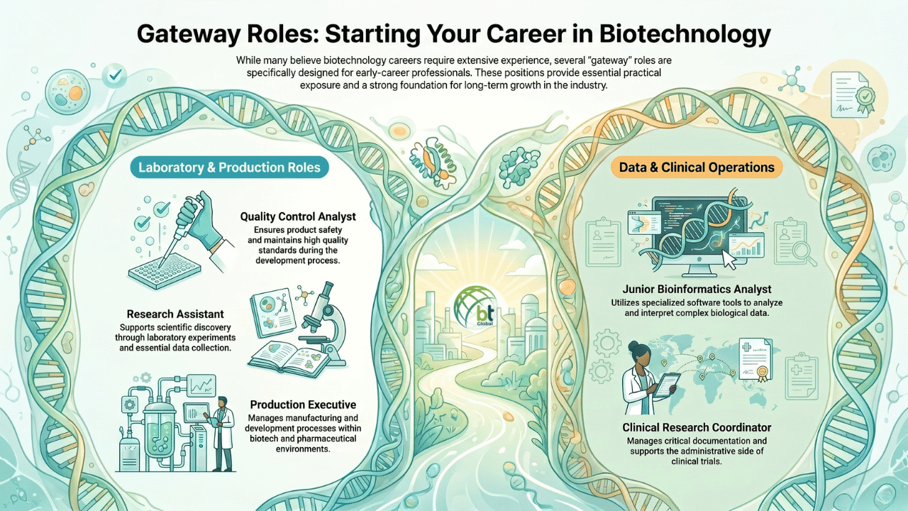 Biotech Jobs for Freshers